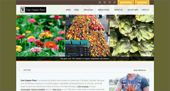 Desktop Screenshot of cureorganicfarm.com